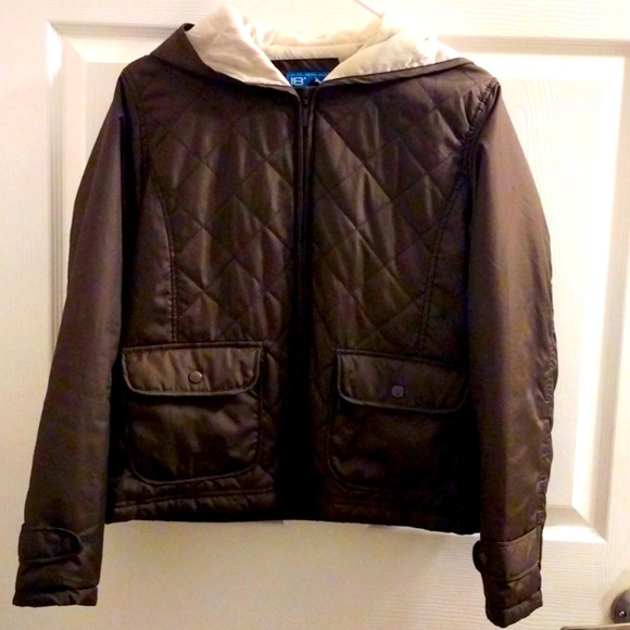 Quilted Brown Lane Crawford Fall Jacket - Picture 1 of 3